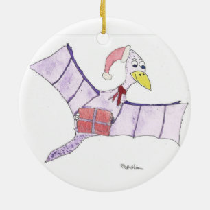 Enfeites de natal de Pteranodon