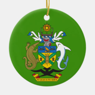Enfeites de natal de repouso das Ilhas Salomão