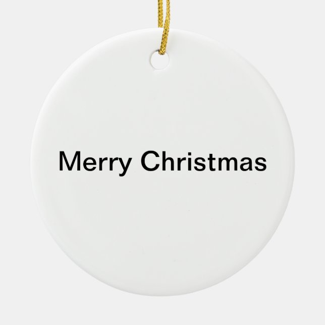 Enfeites de natal de Roz (Frente)