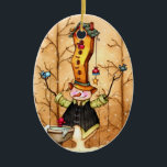 Enfeites de natal de Snowman e Bird Friends<br><div class="desc">O que é melhor do que estar perto de entes queridos durante o frio e frio inverno. Esta é uma cena balbuciosa de um boneco de neve passando tempo com muitos de seus amigos. Os amigos dele não precisam de viagem longe para visitá-lo desde que ele os deixou transformar seu...</div>