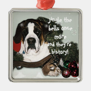 Enfeites de natal de St Bernard