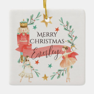 Enfeites de natal de Tema Personalizado do Nutcrac