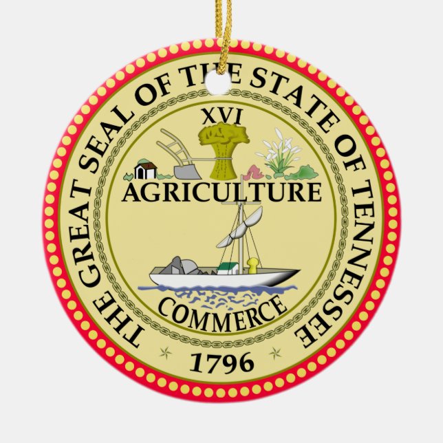 Enfeites de natal de Tennessee* (Frente)