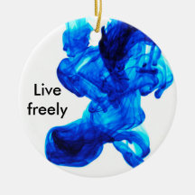 Enfeites de natal de Tinta e Comprimento