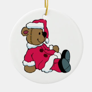 Enfeites de natal de Ursinhos de Papais noeis Bons