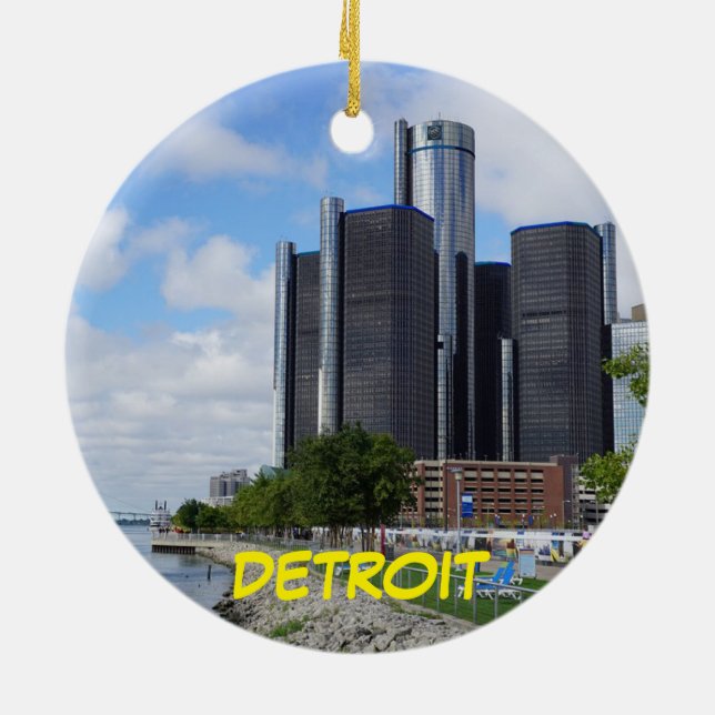 Enfeites de natal Detroit (Traseira)