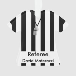 Enfeites de natal do árbitro