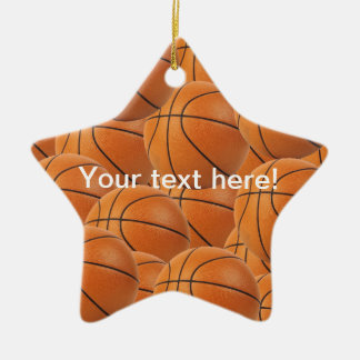 enfeites de natal do basquetebol