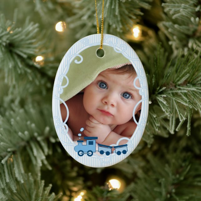 Enfeites de Natal do Bebê de 1 Ano (Árvore)