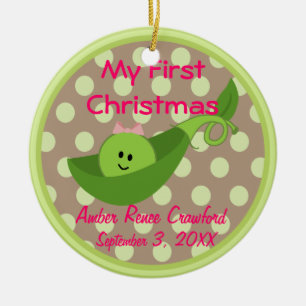 Enfeites de natal do bebé do quadro da foto os ø
