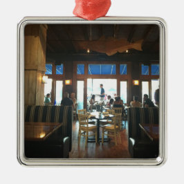 Enfeites de natal do beira-rio do furo das