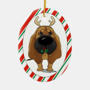 Enfeites de natal do Bloodhound