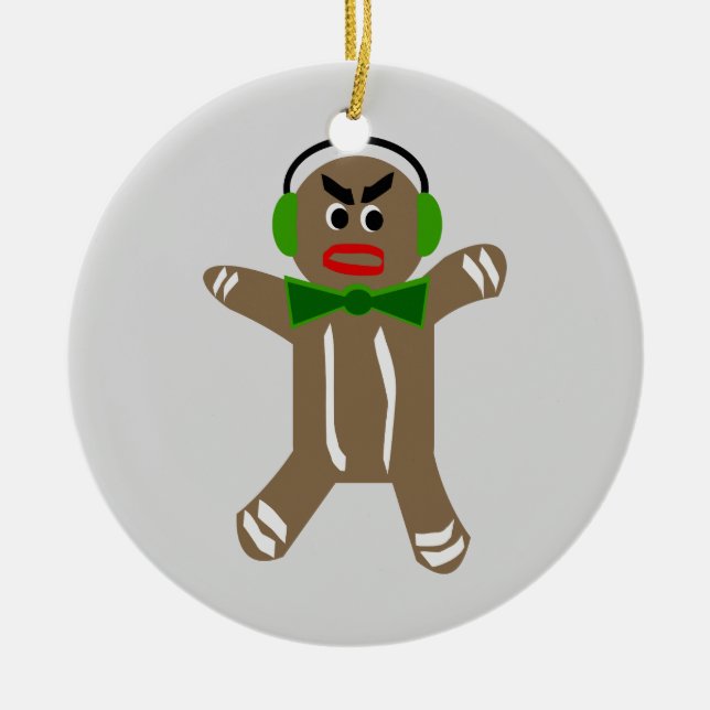 Enfeites de natal do costume de DIY (Frente)