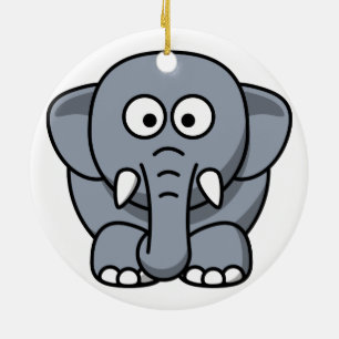 Enfeites de natal do elefante