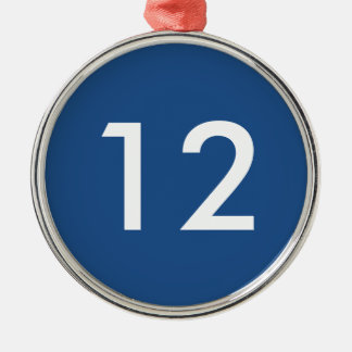 Enfeites de natal do fan de futebol 12 de Seattle