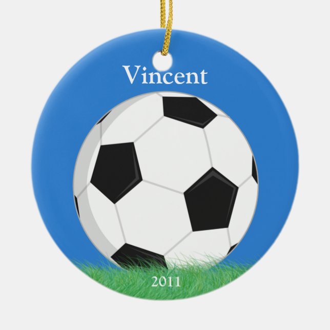 Enfeites de natal do futebol (Frente)