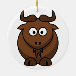 Enfeites de natal do Gnu (Wildebeest)