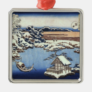 Enfeites de natal do japonês de Hokusai do vintag