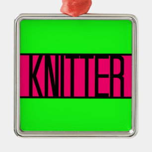 Enfeites de natal do Knitter