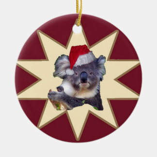 Enfeites de natal do Koala & do Cockatoo