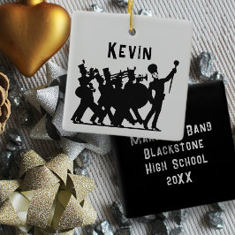 Enfeites de natal do Membro da Banda de Marcha