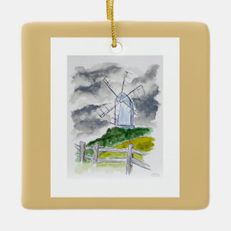 Enfeites de natal do moinho de Ashcombe