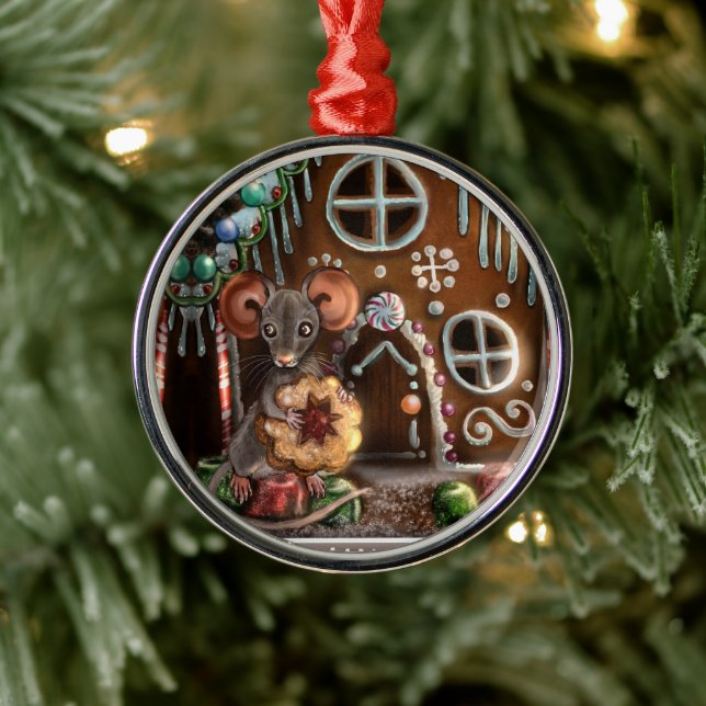 Enfeites de natal do mouse Gingerbird (Árvore)