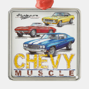 Enfeites de natal do músculo de Chevy