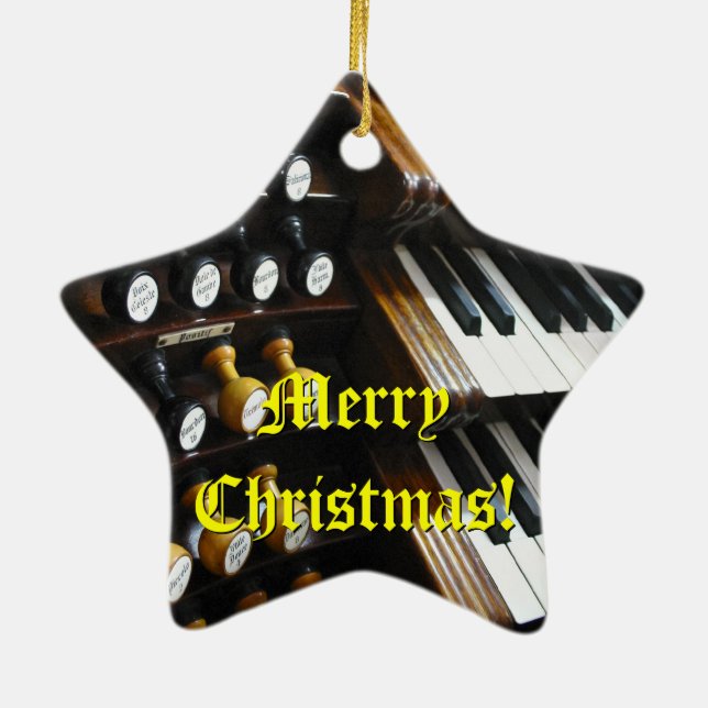 Enfeites de natal do órgão (Verso)