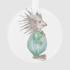 Enfeites de natal do ouriço de Henry