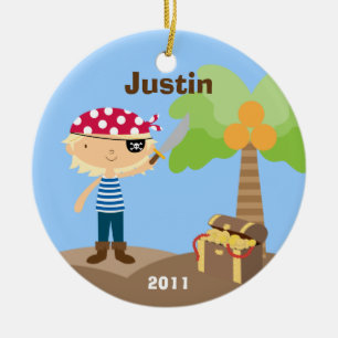 Enfeites de natal do pirata