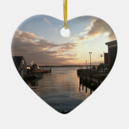 Enfeites de natal do porto do furo das madeiras