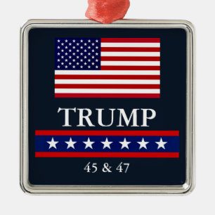 ENFEITES DE NATAL DO PRESIDENTE DONALD TRUMP