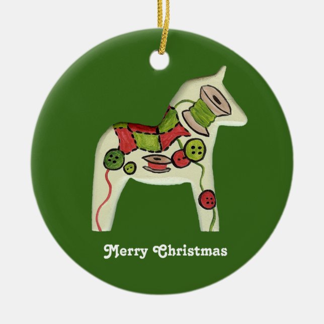 Enfeites de natal do Quilter (Frente)