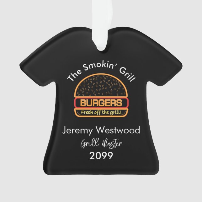 Enfeites de natal do Quintal Mestre Burgers (Frente)