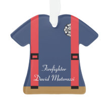 Enfeites de natal do sapador-bombeiro