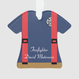 Enfeites de natal do sapador-bombeiro