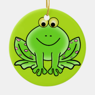 Enfeites de natal do sapo