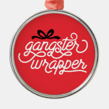 Enfeites de natal do Wrapper Gangster
