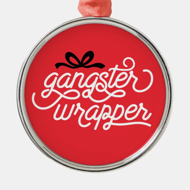 Enfeites de natal do Wrapper Gangster (Frente)