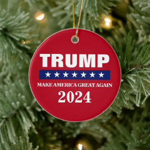 Enfeites de natal DONALD TRUMP 2024