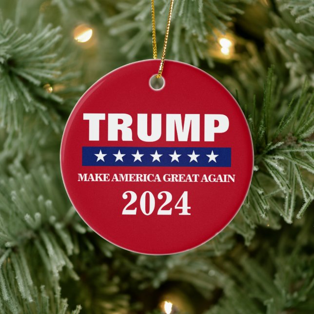 Enfeites de natal DONALD TRUMP 2024 (Árvore)