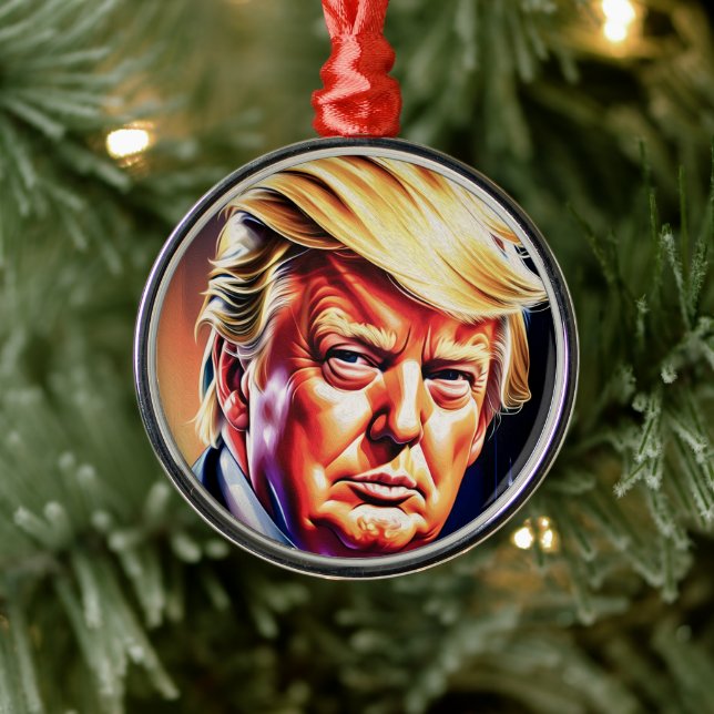 Enfeites de natal DONALD TRUMP ART (Árvore)
