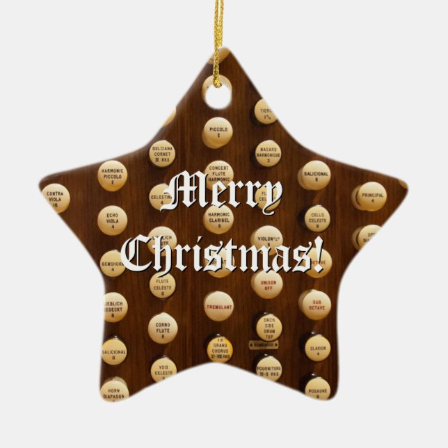 Enfeites de natal dos botões da parada de órgão da (Frente)