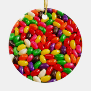Enfeites de natal dos doces do Jellybean