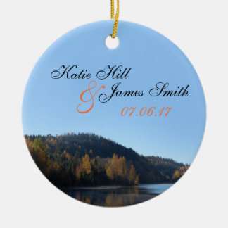 Enfeites de natal dos noivos