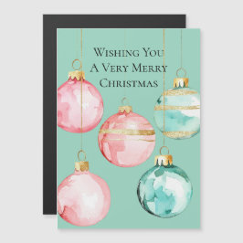 Enfeites de natal Dourados Cor-de-Rosa Chic Mint