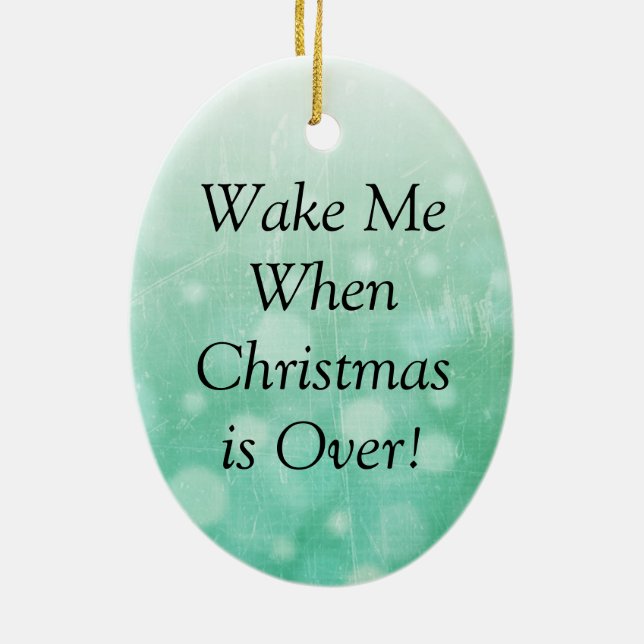 Enfeites de natal Engraçado (Verso)