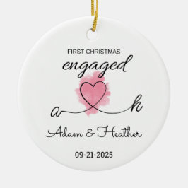 Enfeites de natal Envolvido, Primeiro Natal