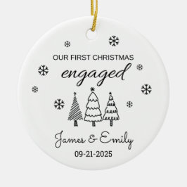 Enfeites de natal Envolvido, Primeiro Natal